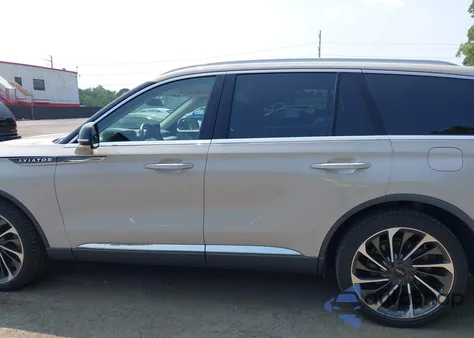 2020 Lincoln Aviator Reserve из США, поврежденный, VIN 5LM5J7XC8LGL00255